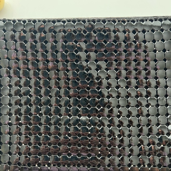 Vintage 1980’s mesh sequence clutch - Picture 4 of 5